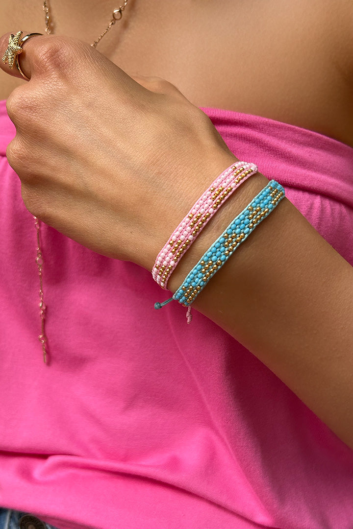 Beaded bracelet set | Subdued Sale