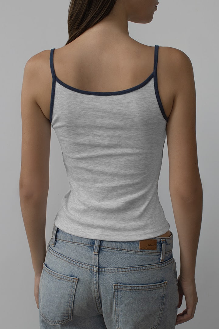 Scoop neck top | Subdued Trusted