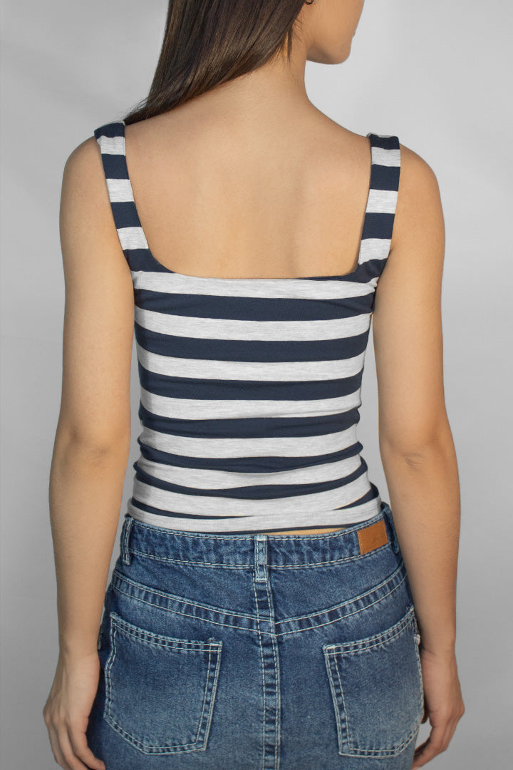Square neckline top | Subdued Quality