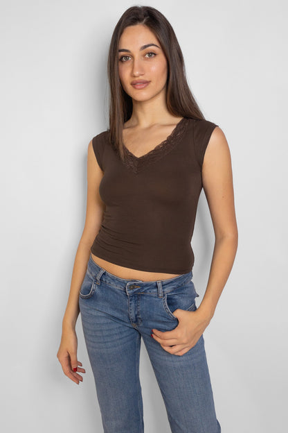 Lace T-shirt | Subdued Everyday