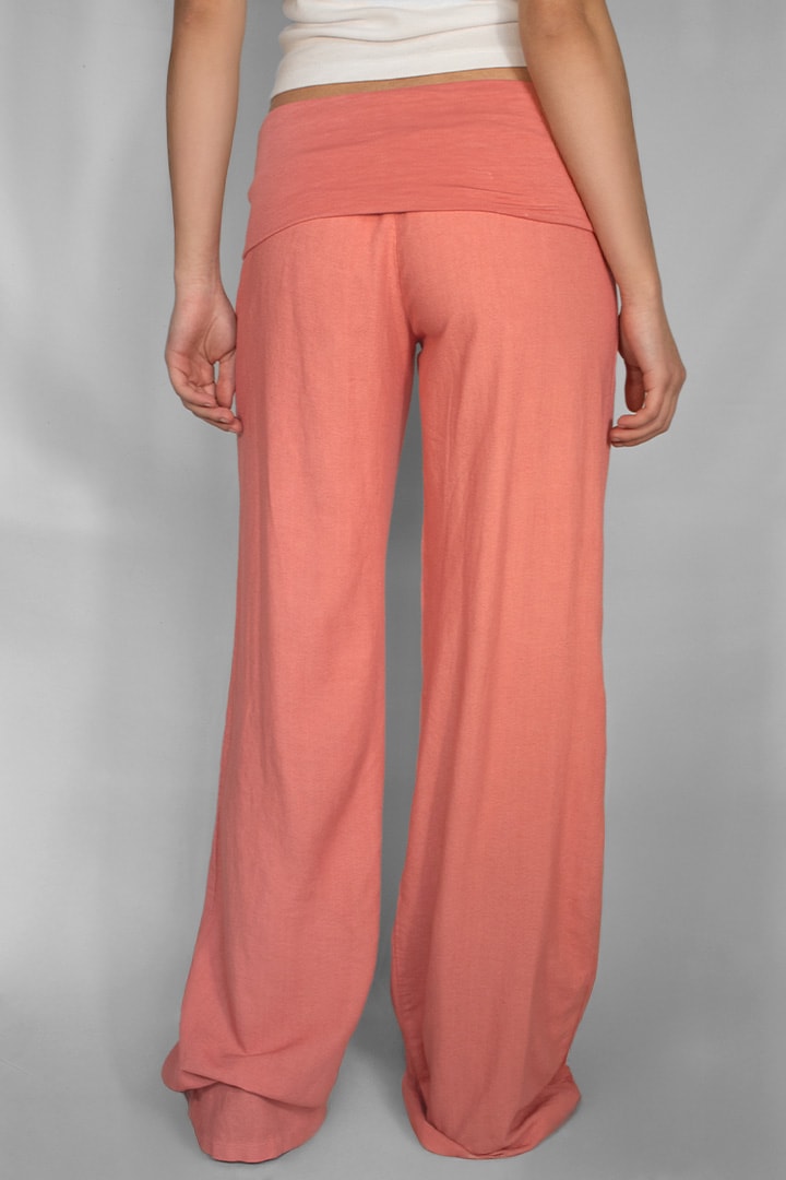 Waistband palazzo pants | Subdued Trusted