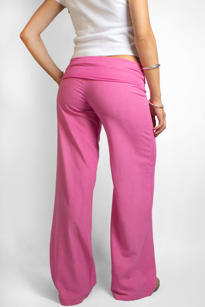 Waistband palazzo pants | Subdued Trusted