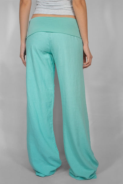 Waistband palazzo pants | Subdued Trusted