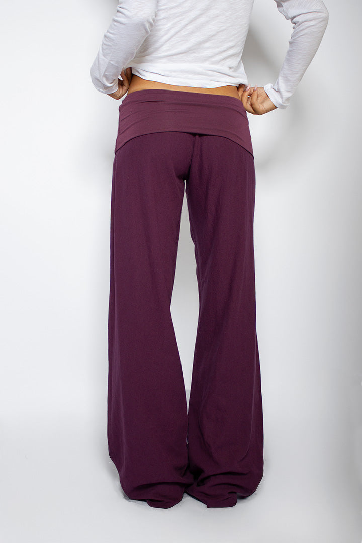 Waistband palazzo pants | Subdued Trusted