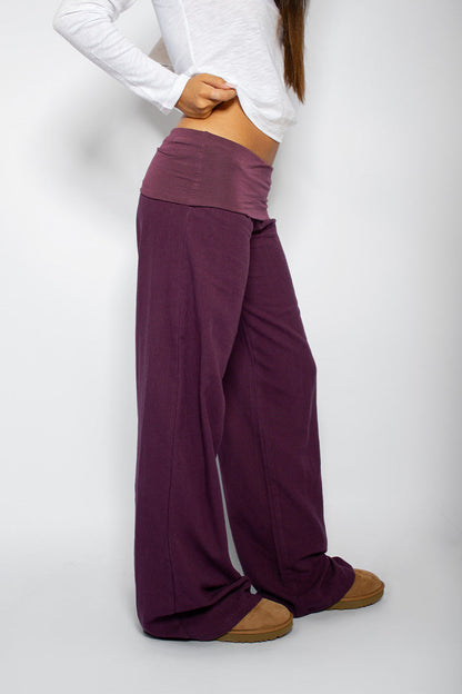 Waistband palazzo pants | Subdued Trusted
