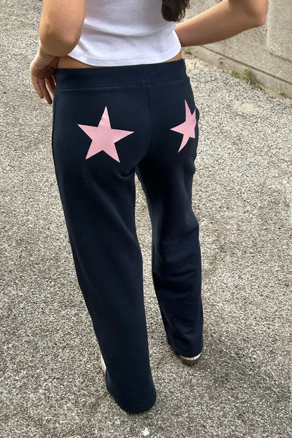 Wide-leg joggers with stars | Subdued Exclusive