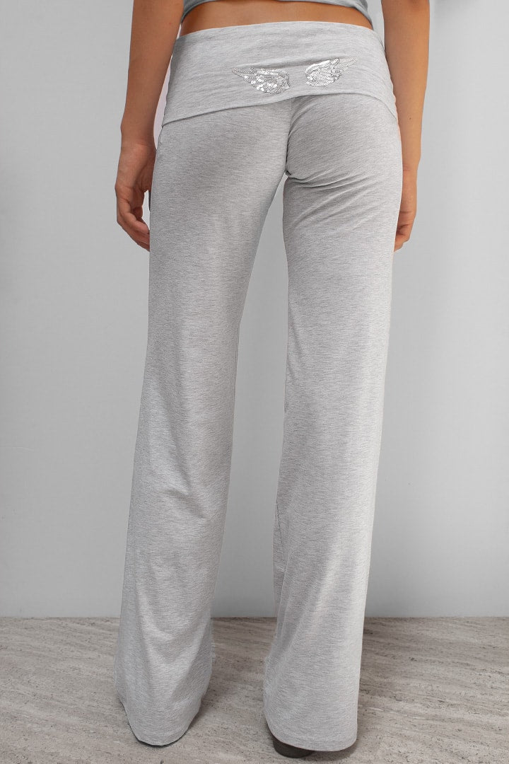 Cuffed pants with wings | Subdued Deals