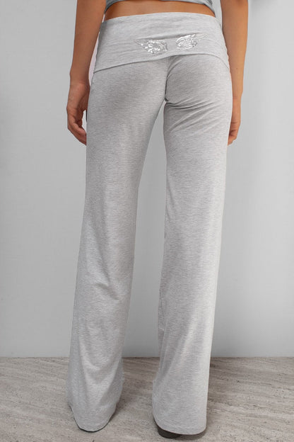 Cuffed pants with wings | Subdued Deals