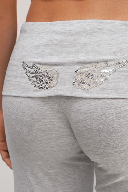Cuffed pants with wings | Subdued Deals