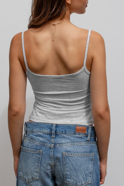Scoop neckline top | Subdued New