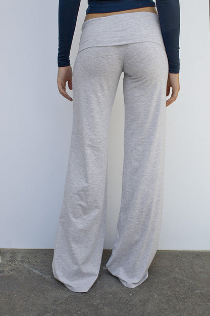 Wide-leg pants with cuffs | Subdued Trending