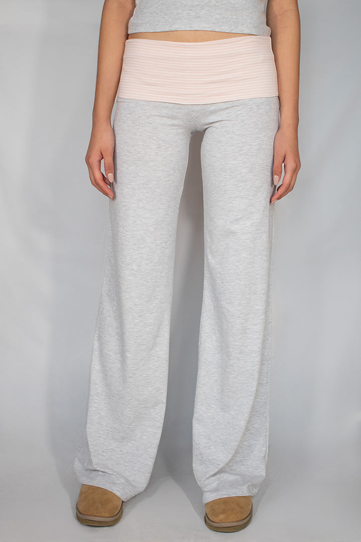 Wide-leg pants with cuffs | Subdued Trending