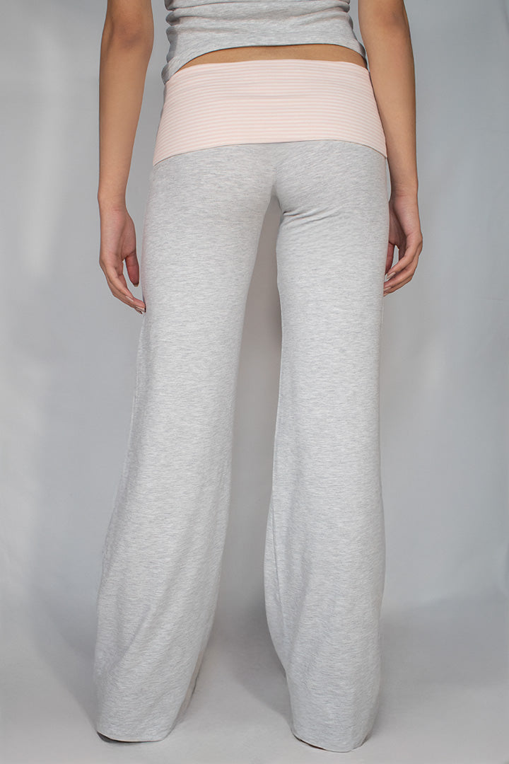 Wide-leg pants with cuffs | Subdued Trending