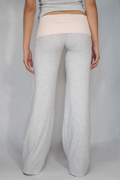 Wide-leg pants with cuffs | Subdued Trending