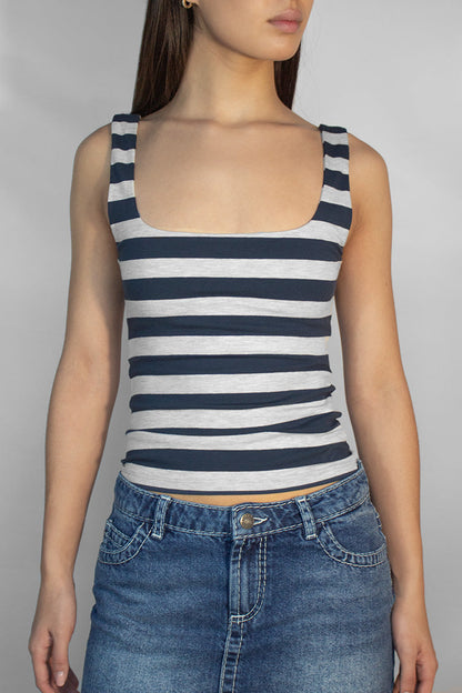 Square neckline top | Subdued Quality