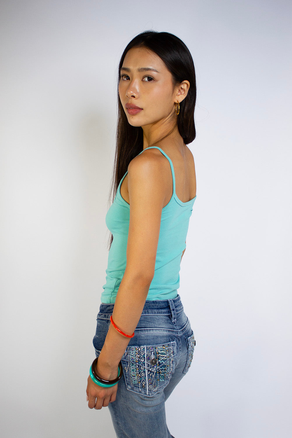Scoop neckline top | Subdued Latest