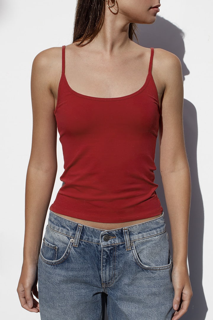 Scoop neckline top | Subdued Latest