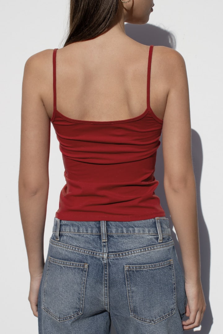 Scoop neckline top | Subdued Latest