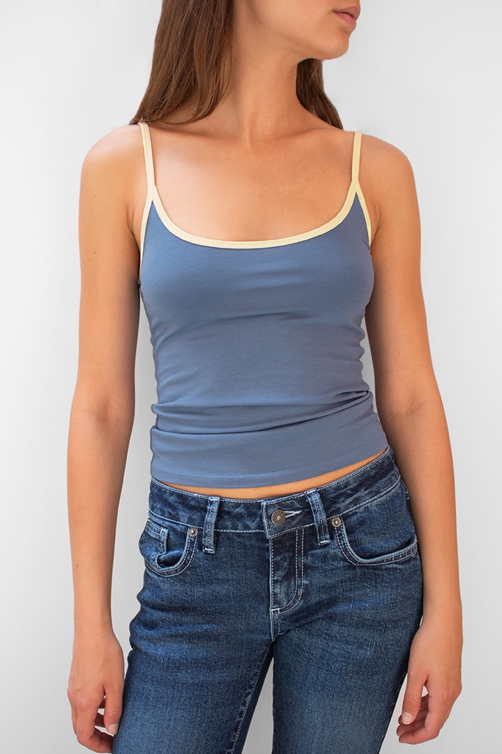 Scoop neckline top | Subdued Latest
