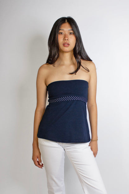 Bandeau top with back bow | Subdued Sale