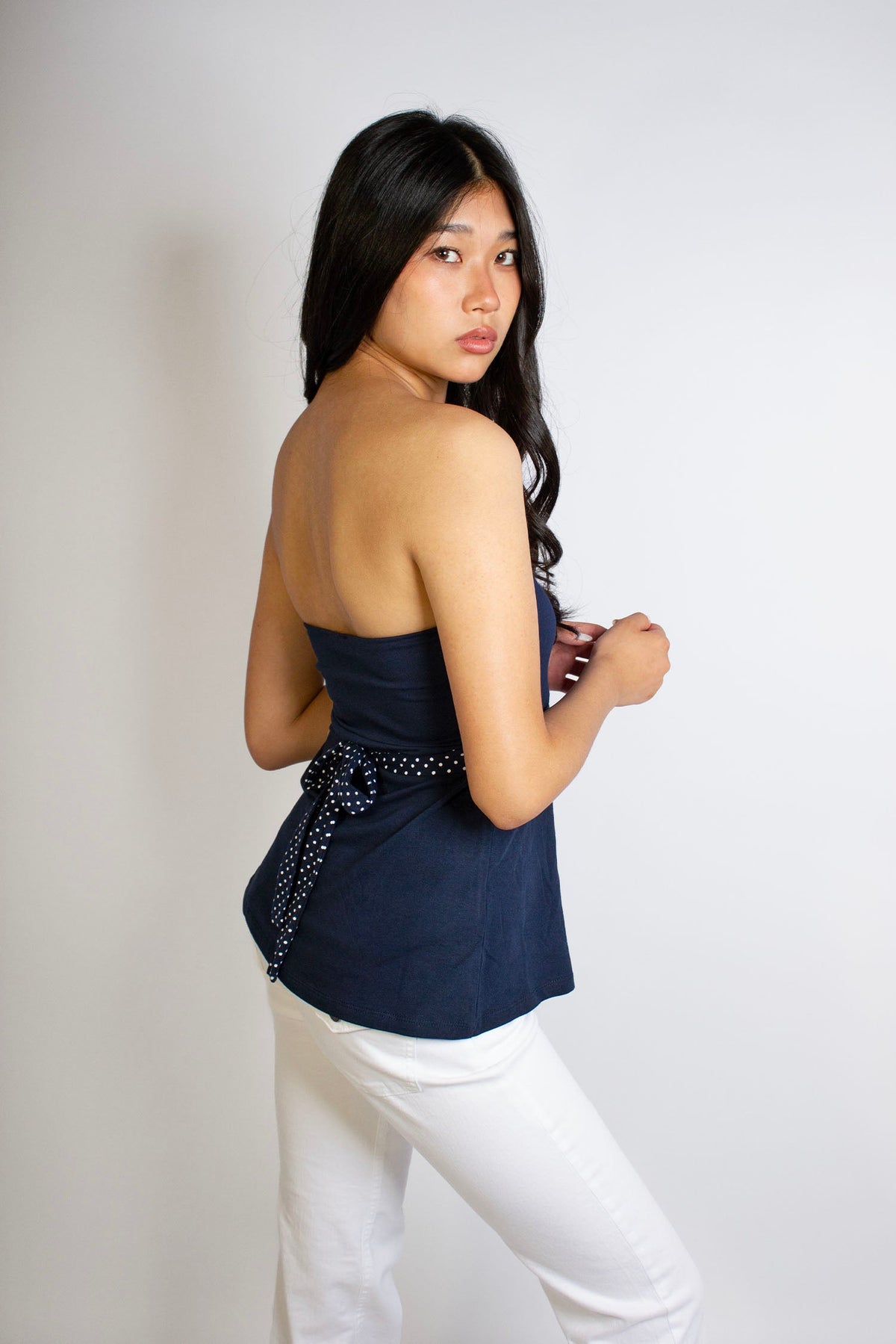 Bandeau top with back bow | Subdued Sale