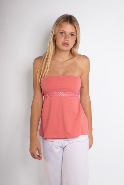 Bandeau top with back bow | Subdued Sale