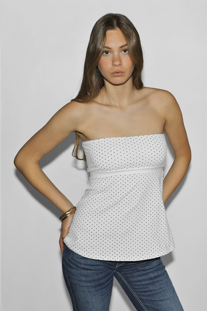 Bandeau top with back bow | Subdued Sale