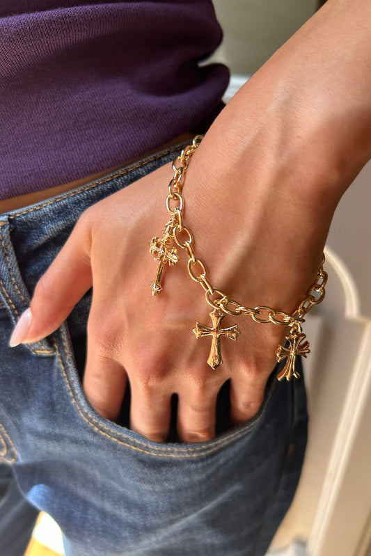 Cross Bracelet | Subdued Quality