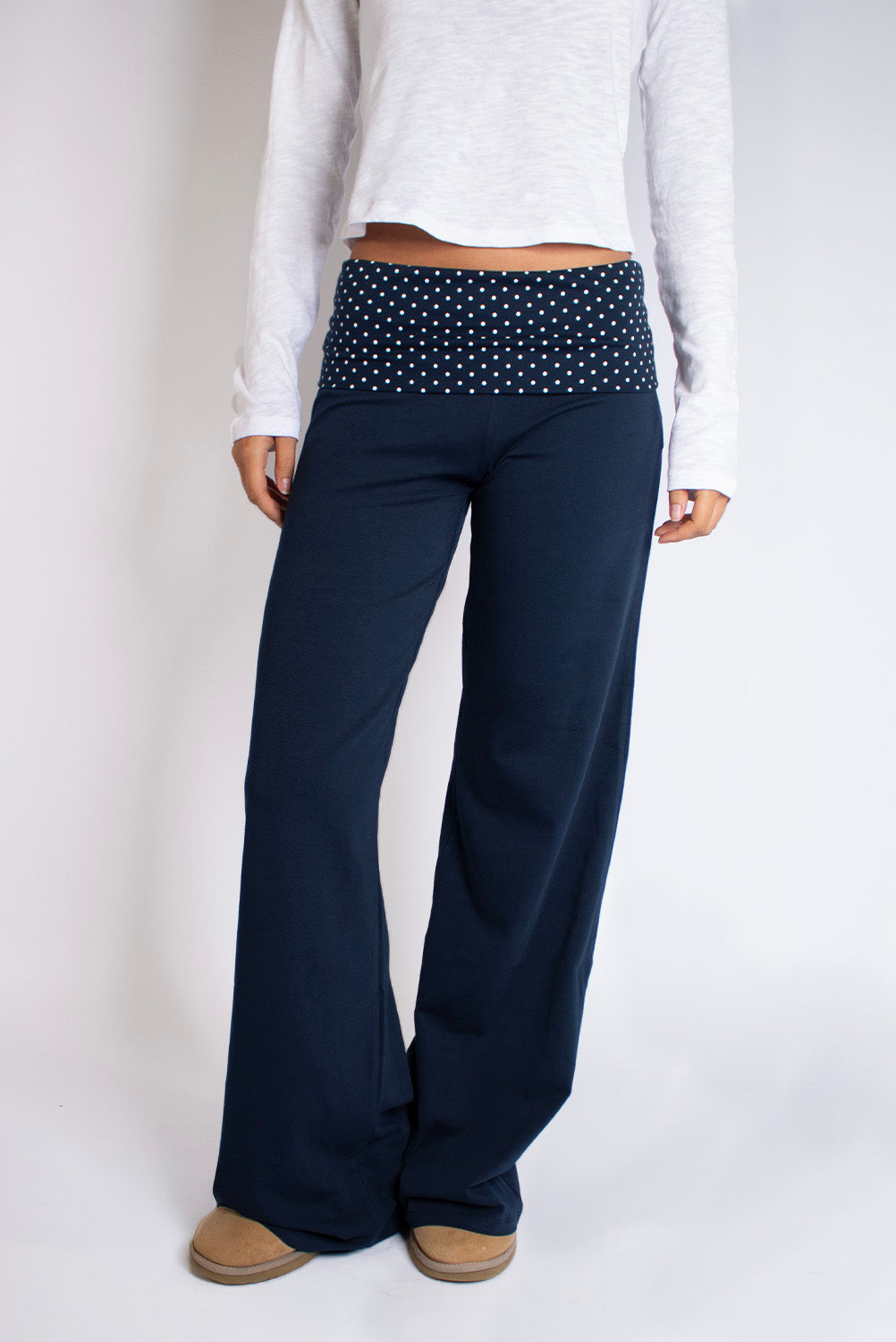 Wide-leg pants with cuffs | Subdued Exclusive