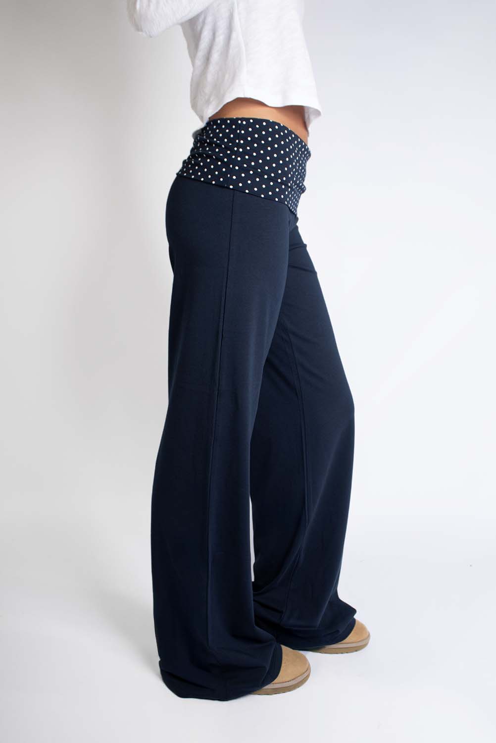 Wide-leg pants with cuffs | Subdued Exclusive