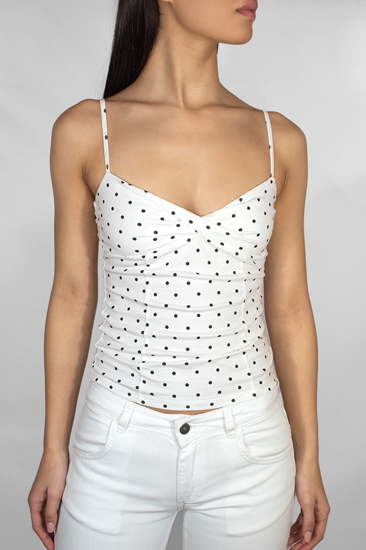 Twist front top | Subdued New