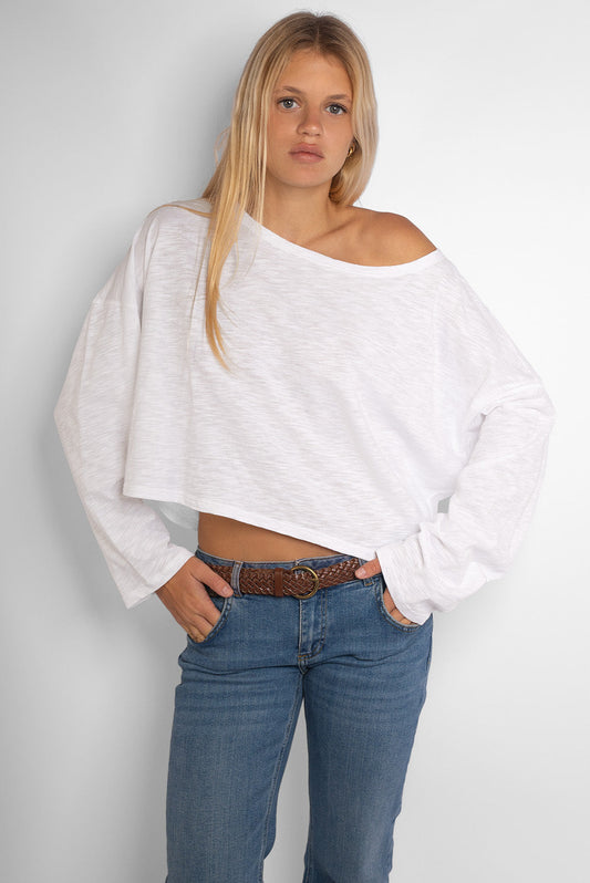 T-shirt with a boat neck | Subdued Hot Sale