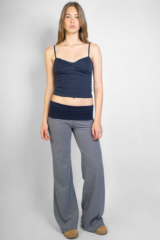 Wide-leg pants with cuffs | Subdued Special Offer