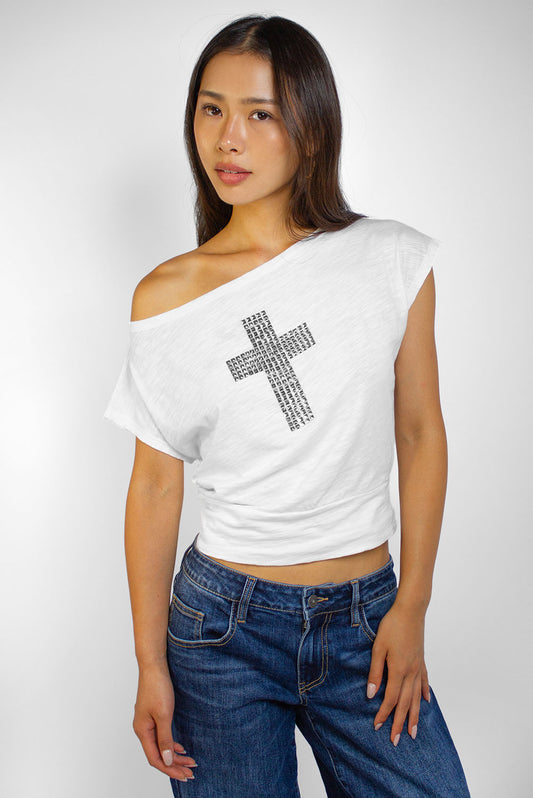 Studded Cross T-shirt | Subdued Hot Sale