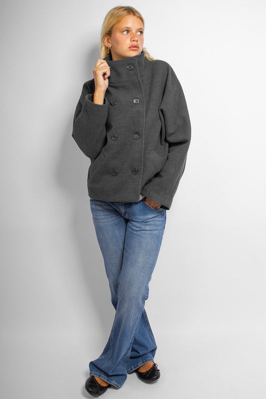 Double-breasted coat | Subdued Best Seller