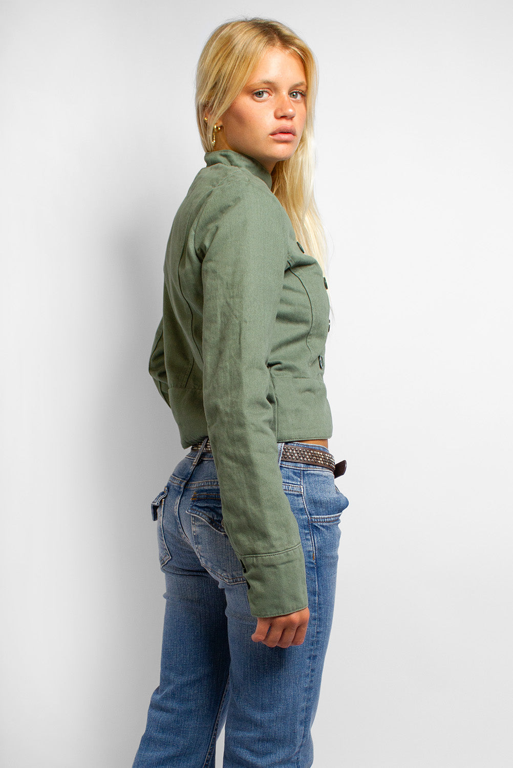 Double-button jacket | Subdued Value