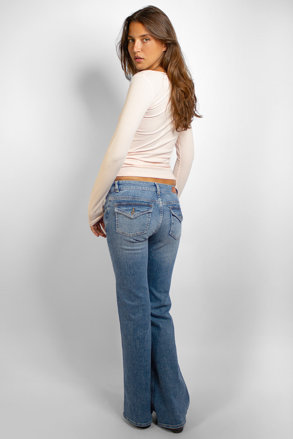 Low-Waist Flared Jeans | Subdued Quality