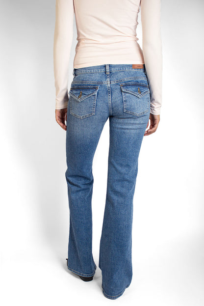 Low-Waist Flared Jeans | Subdued Quality