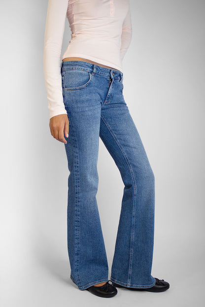 Low-Waist Flared Jeans | Subdued Quality